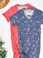 Knot Dress - Aviators and Fireworks