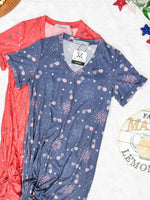 Knot Dress - Aviators and Fireworks