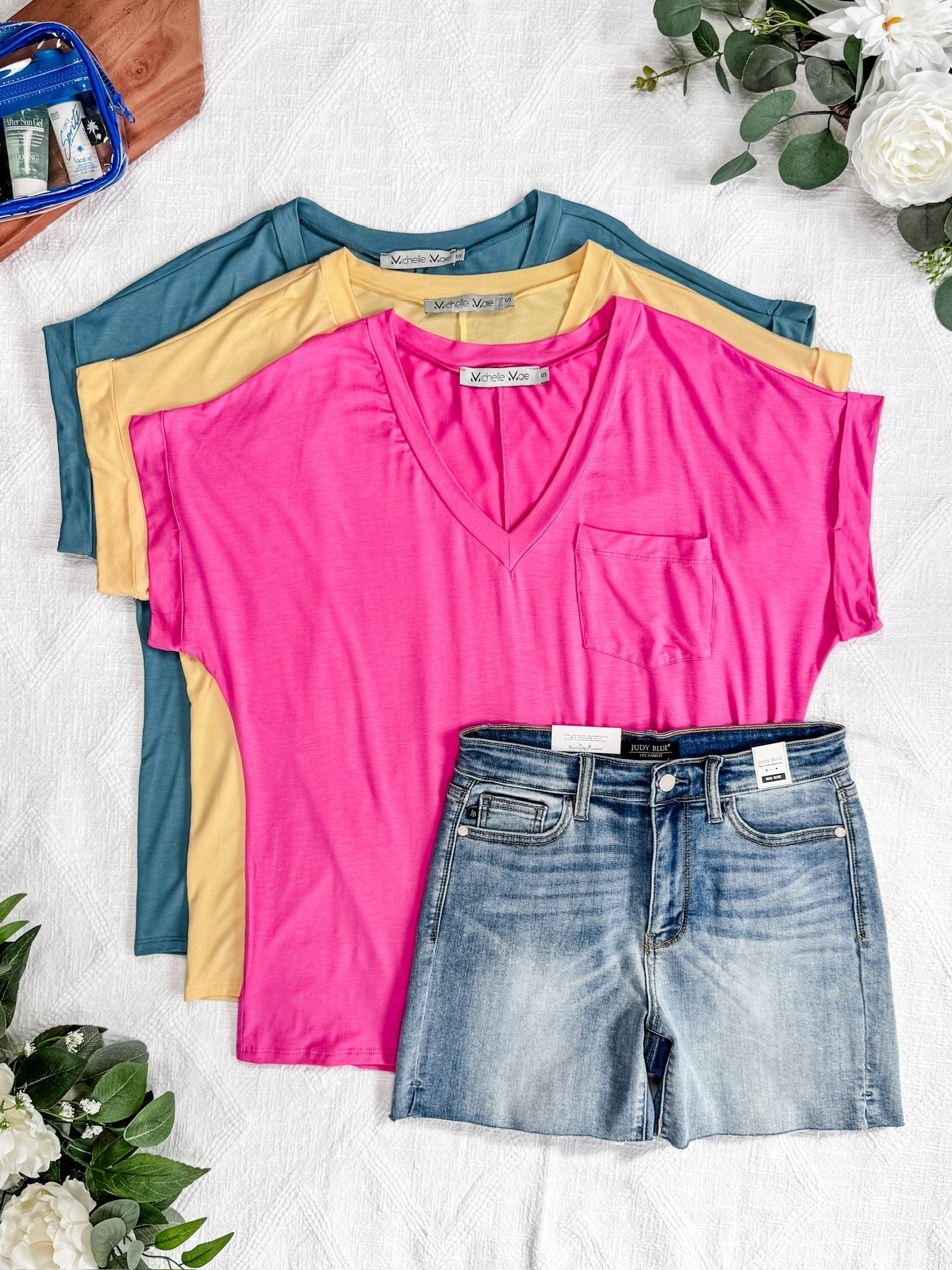 Sierra Pocket Top - 80’s Pink