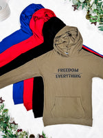 Corrine Hoodie - Red USA Sequin