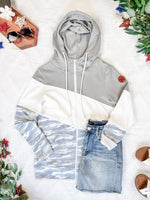 Colorblock Fullzip - Camo