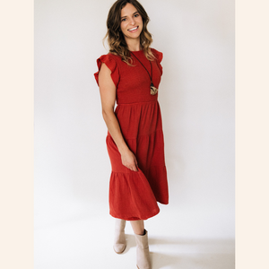 Copper Mommy & Me Dress - Women