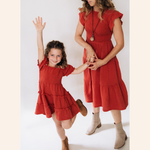 Copper Mommy & Me Dress - Child