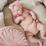 Dusty Rose Crochet Mommy & Me Dress - Infant