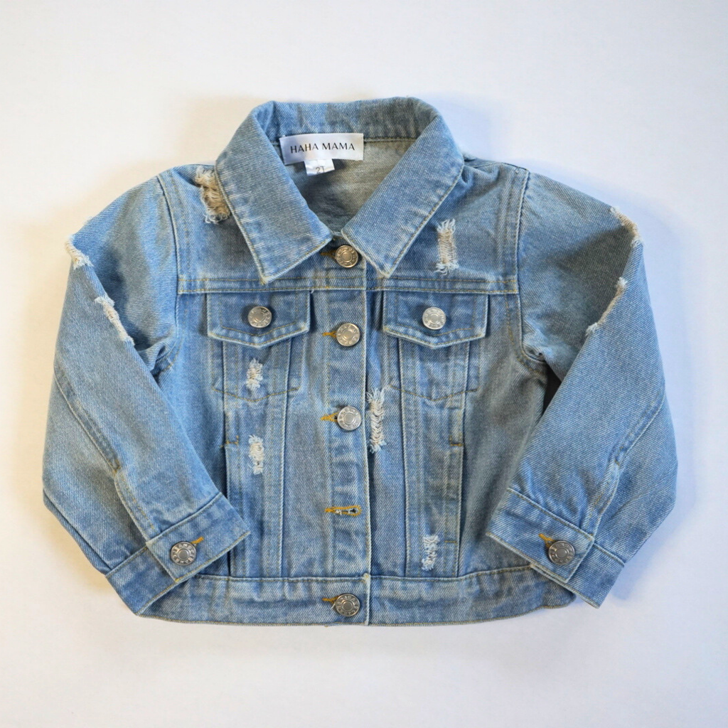 Distressed Denim Jean Jacket - Child