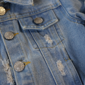 Distressed Denim Jean Jacket - Infant