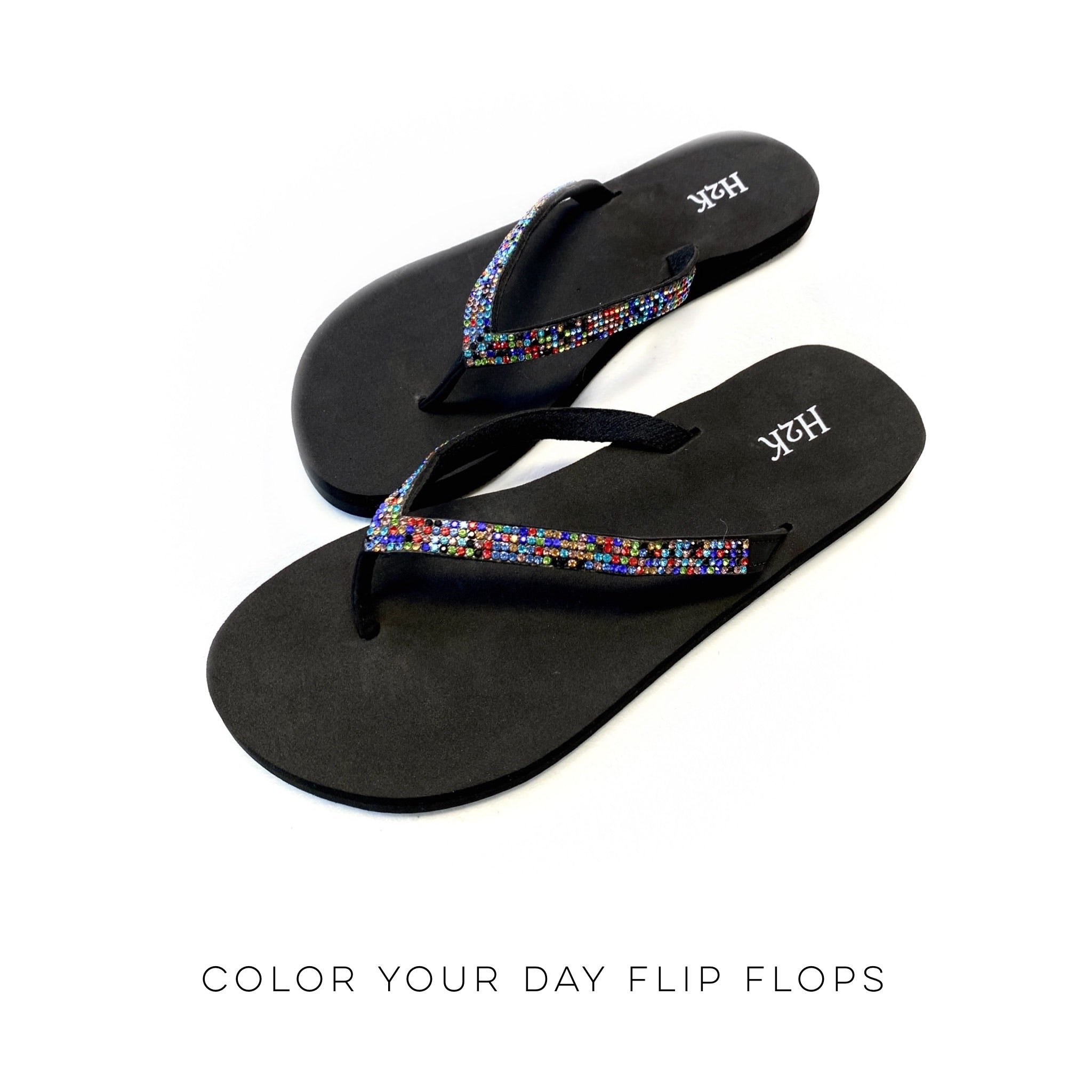 {ONLINE EXCLUSIVE} Color Your Day Flip Flops