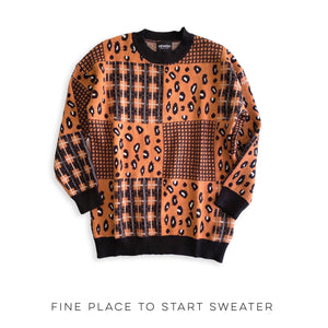{ONLINE EXCLUSIVE} Fine Place to Start Sweater