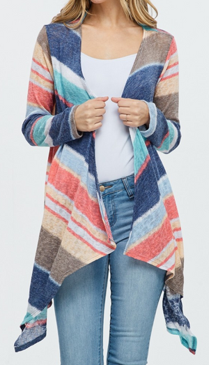 Striped Cardigan