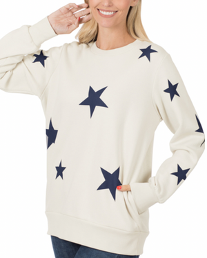 Star Crew Neck