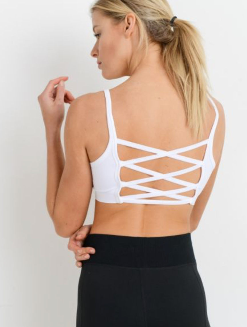 Lattice Back Bra