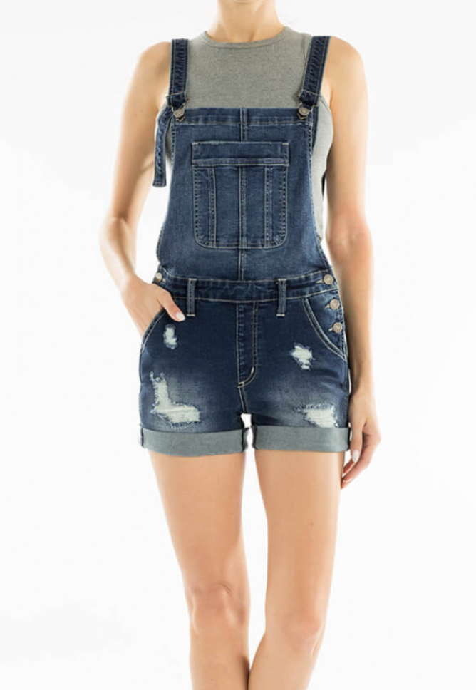 KanCan Overall Shorts