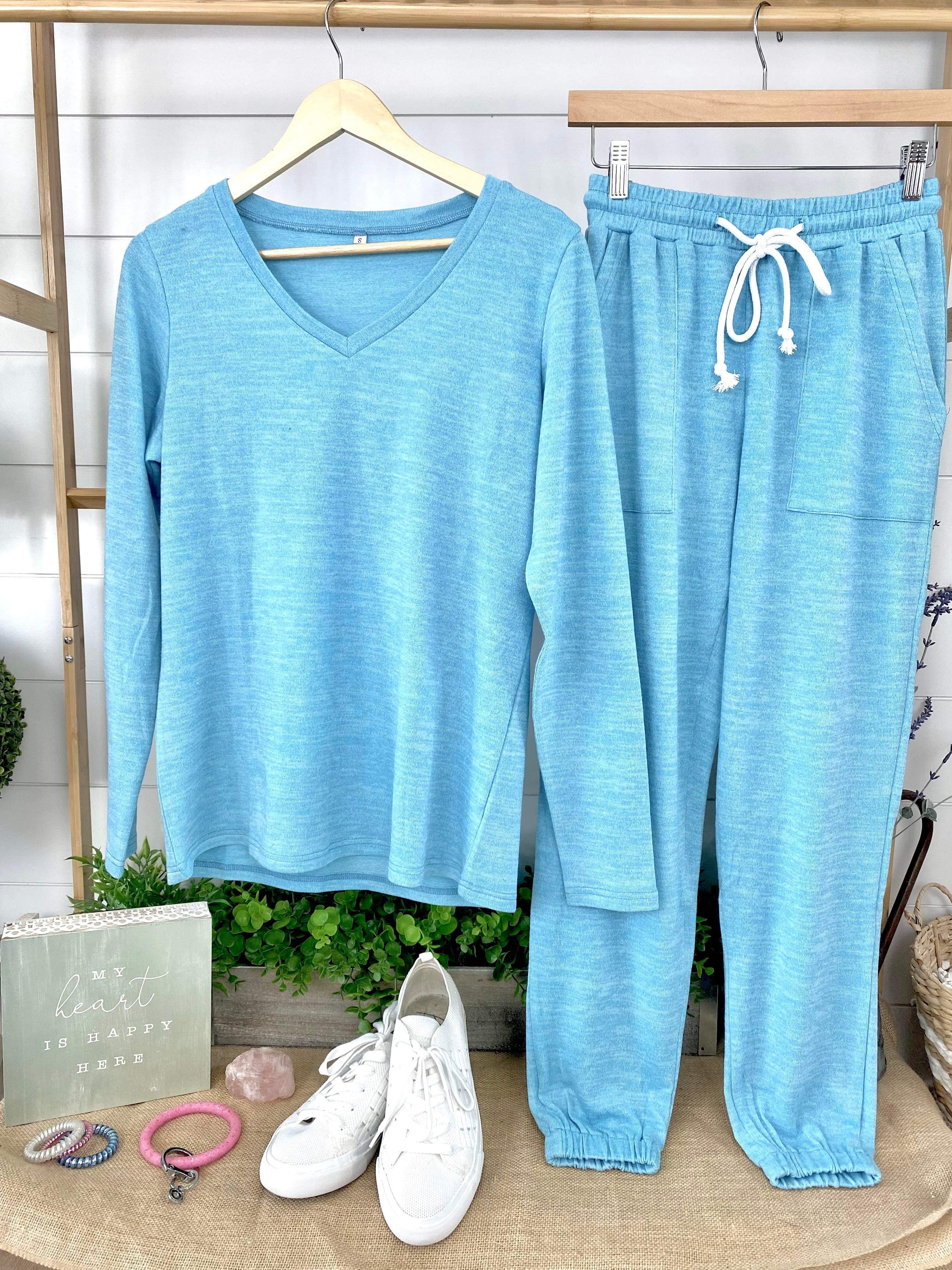 {ONLINE EXCLUSIVE} Lounge Set - Ocean Blue