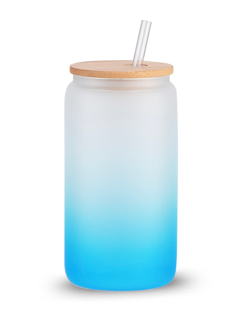 Ombre Tumbler Glass Can