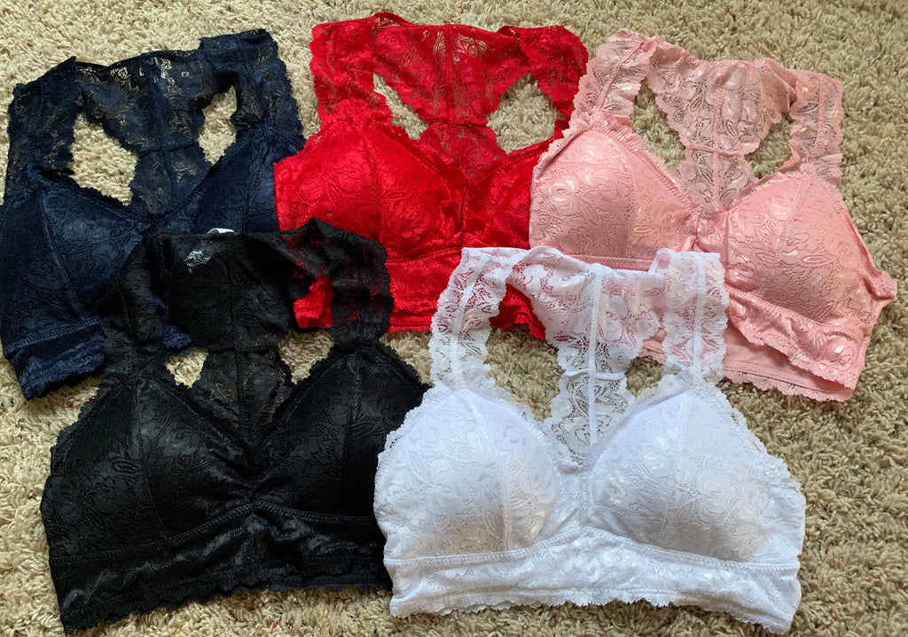 Lace Racerback Bra