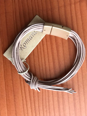 FINAL SALE - Knot Leather Bracelet